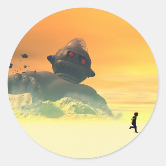 Derelict Robot Revival Sticker (Vorderseite)