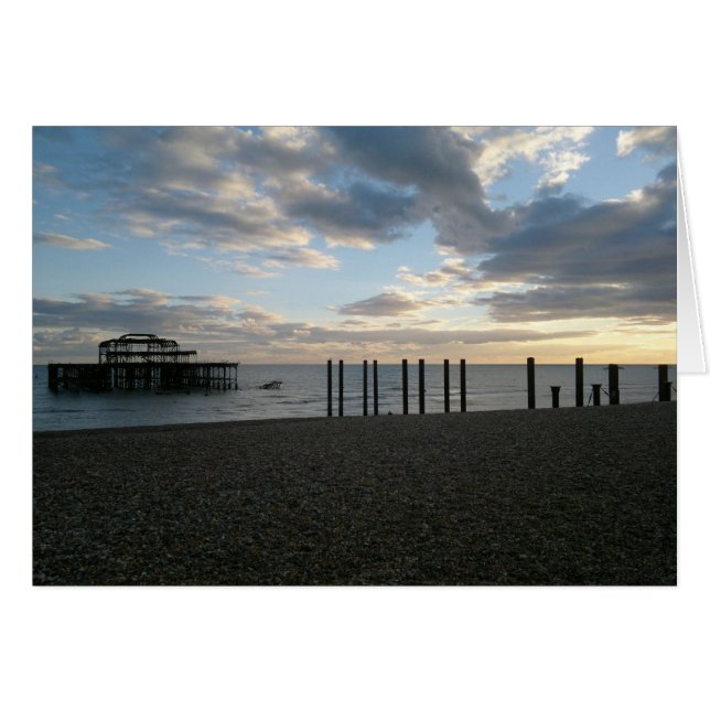 Derelict West Pier Brighton (Vorderseite (Horizontal))
