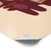 Deretjie, meisje, chibi, Spakenburg Poster (Ecke)