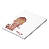 Deretjie Spakenburg chibi Notizblock (Rotiert)