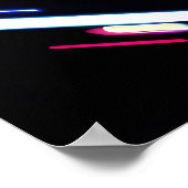 Derezzed Futures - Ken Gage Art Poster (Ecke)