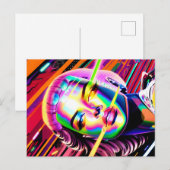 Derezzed Futures - Ken Gage Art Postkarte (Vorne/Hinten)