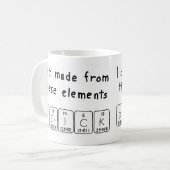 Derick Periodenname Tasse (Vorderseite Links)