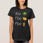 Derivative Analysis Calculus Mathematics Math Teac T-Shirt<br><div class="desc">Derivative Analysis Calculus Mathematics Math Teacher</div>