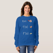 Derivative Funktion für Lehrer in Mathematik Sweatshirt (Vorne ganz)