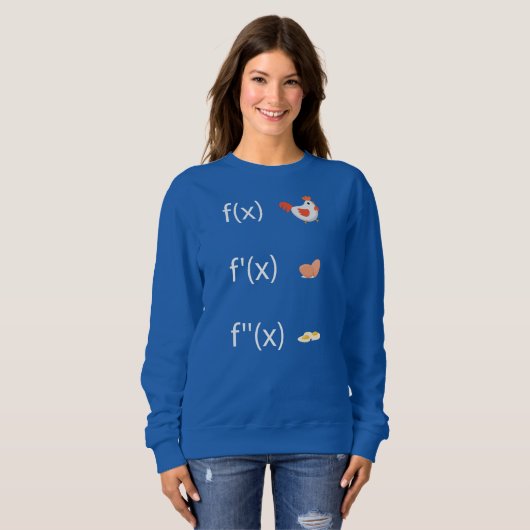 Derivative Funktion für Lehrer in Mathematik Sweatshirt (Vorne ganz)