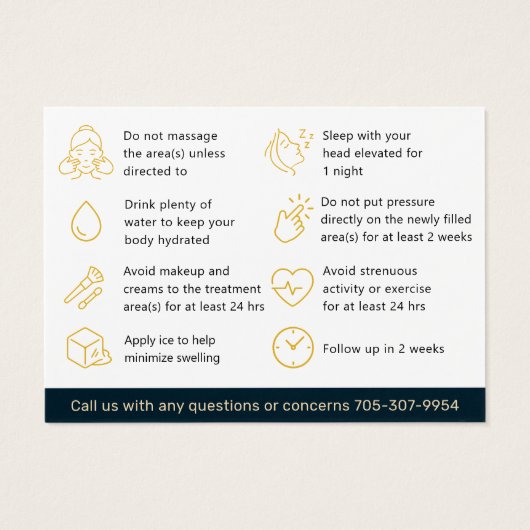 Dermal Filler (Rückseite)