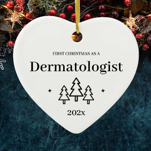 Dermatogist First Christmas Heart Keramik Ornament