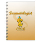 Dermatologe Chick Notizblock (Vorderseite)