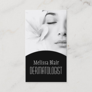 Dermatologe für klare Haut Gesichtsmassage Spa Visitenkarte