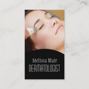 Dermatologe für klare Haut Gesichtsmassage Spa Visitenkarte