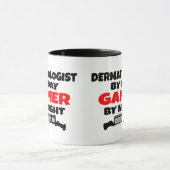 Dermatologe Gamer Tasse (Zentrum)