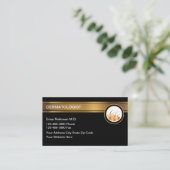 Dermatologe Geschäftskarten für die Dermatologie Visitenkarte (Stehend Vorderseite)