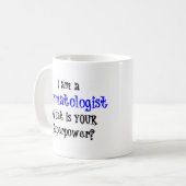 Dermatologe Kaffeetasse (Vorderseite Links)