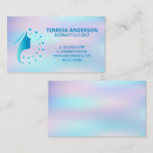 Dermatologe-Logo Visitenkarte (Vorne/Hinten)