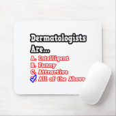 Dermatologe Quiz...Joke Mousepad (Mit Mouse)