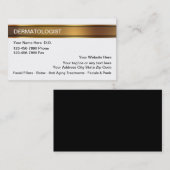 Dermatologen-Visitenkarten Visitenkarte (Vorne/Hinten)