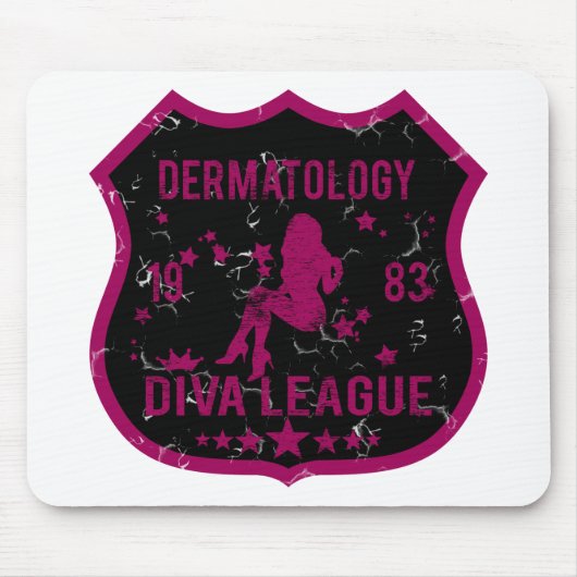 Dermatologie-Diva-Liga 1983 Mousepad (Vorne)