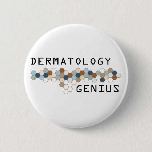 Dermatologie-Genie Button (Vorderseite)