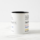 Dermatologin Custom Gift Zweifarbige Tasse (Mittel)