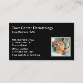Dermatologin Dermatology Business Cards Visitenkarte (Vorderseite)