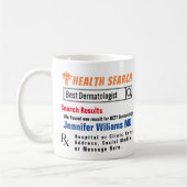 Dermatologin Funny Search Gift Tasse (Links)
