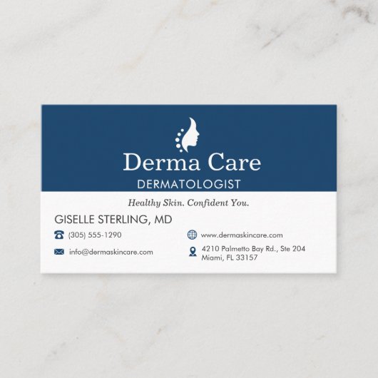 Dermatologist Doctor Office Appointment Reminder Terminkarte (Vorderseite)