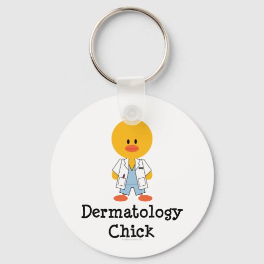 Dermatology Chick Schlüsselanhänger (Vorderseite)