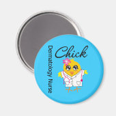 Dermatology Nurse Chick v2 Magnet (Vorderseite/Rückseite)