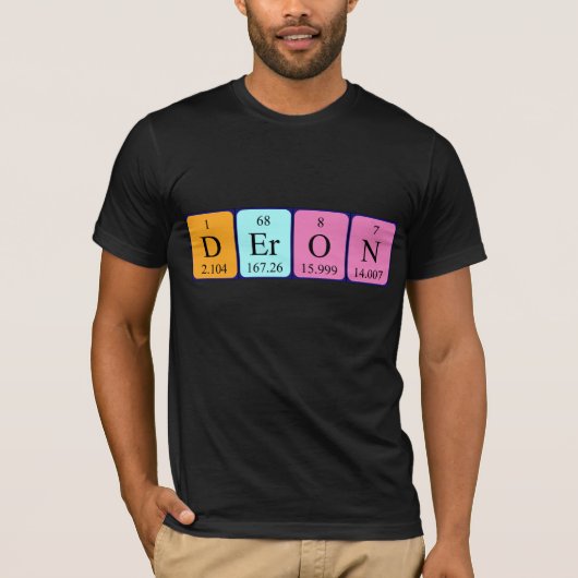 Deron Periodenname Shirt (Vorderseite)