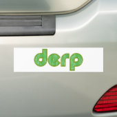 Derp 2 autoaufkleber (Auf Auto)