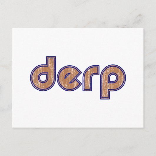 Derp 3 postkarte (Vorderseite)