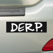 DERP Autoaufkleber (Auf Auto)