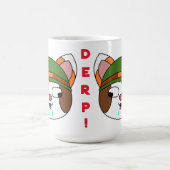 Derp Emoji Kaffeetasse (Mittel)