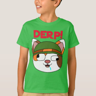 Derp Emoji Kids T - Shirt