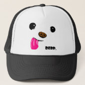 Derp Hund Truckerkappe (Vorderseite)