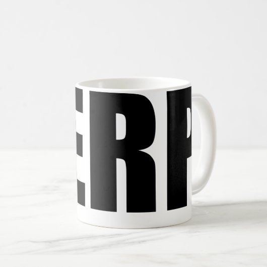 DERP KAFFEETASSE (VorderseiteRechts)