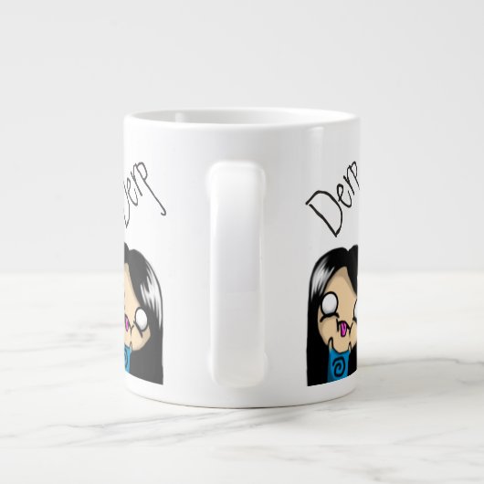 Derp Tasse - Jumbo #Teamb3ar (Rückseite)