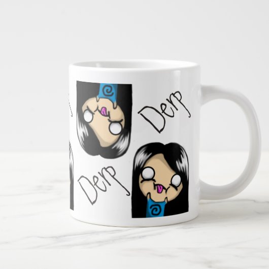 Derp Tasse - Jumbo #Teamb3ar (Rechts)
