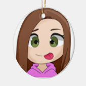 derp Verzierung Keramik Ornament (Links)