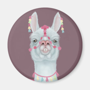 Derpie Llama Magnet