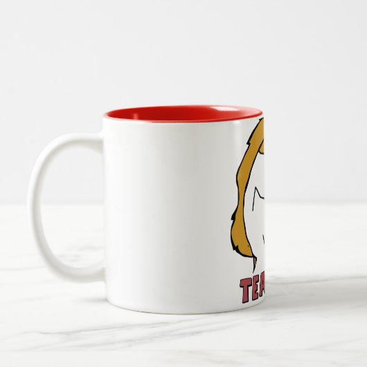 Derpina "TEE-ZEIT" MEME Tasse (Links)