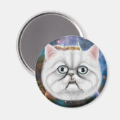 Derpy Cat Magnet (Vorderseite/Rückseite)