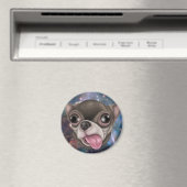 Derpy Chihuahua Magnet (In Situ (Geschirrspüler))