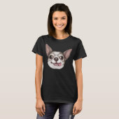 Derpy Chihuahua T-Shirt (Vorne ganz)
