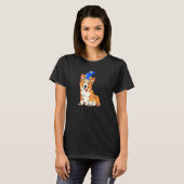 Derpy Corgi Zauberer T-Shirt (Vorne ganz)