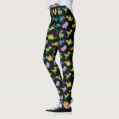 Derpy Dinosauriermuster Leggings (Links)