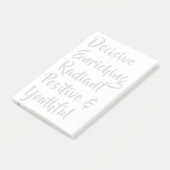 DERPY - Ein Lebensstil. Post-it Klebezettel (angewinkelt)