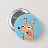 Derpy-Hunde-Button Button (Vorne & Hinten)