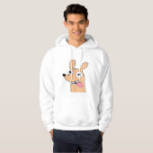Derpy-Hundepullover Hoodie (Vorne ganz)